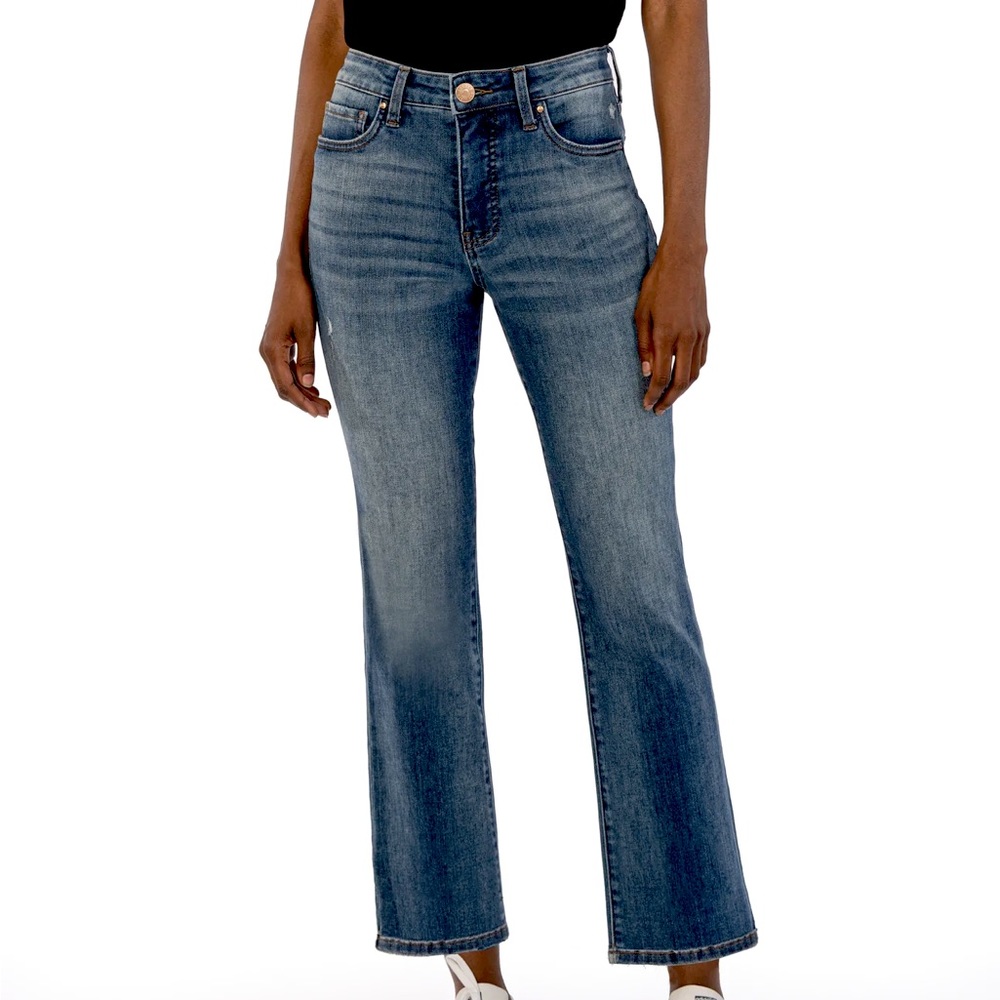 Kut from the Kloth Kelsey High Rise Fab Ab Ankle Flare